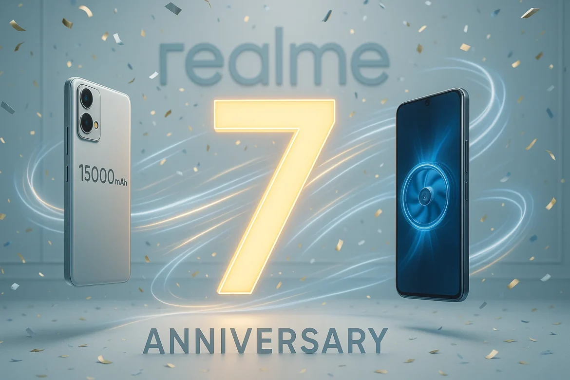 Realme 7th anniversary smartphone