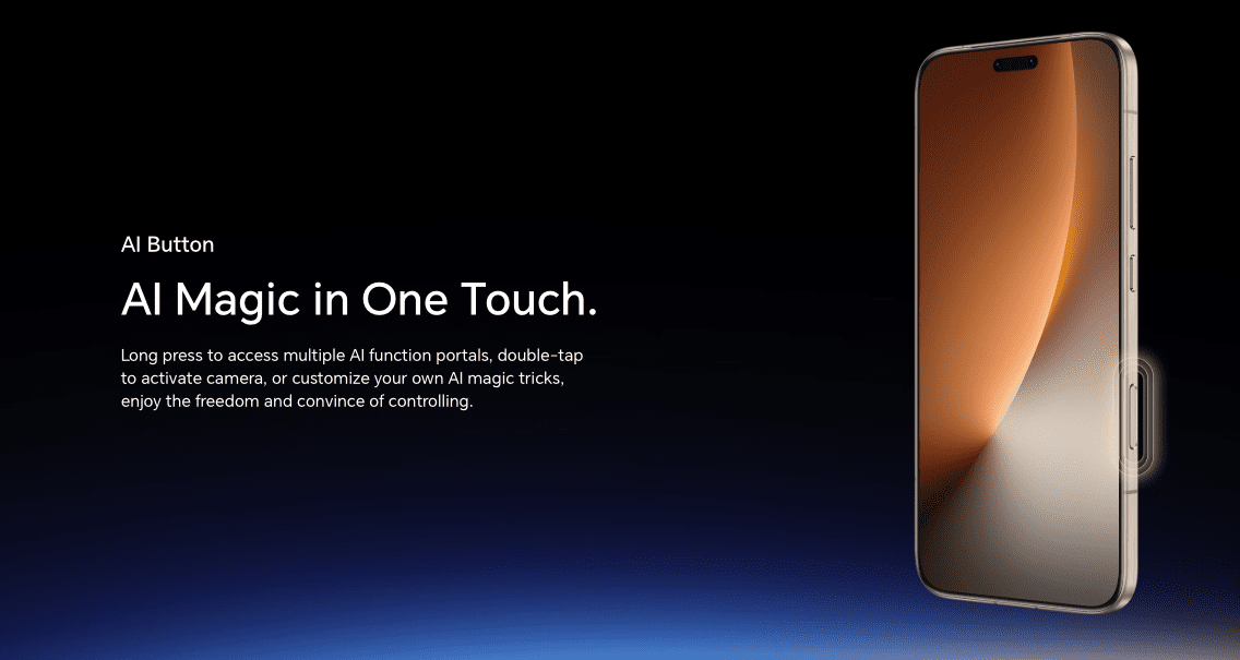 Honor AI Magic in one touch