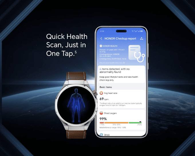 Honor AI Advanced Health Monitoring