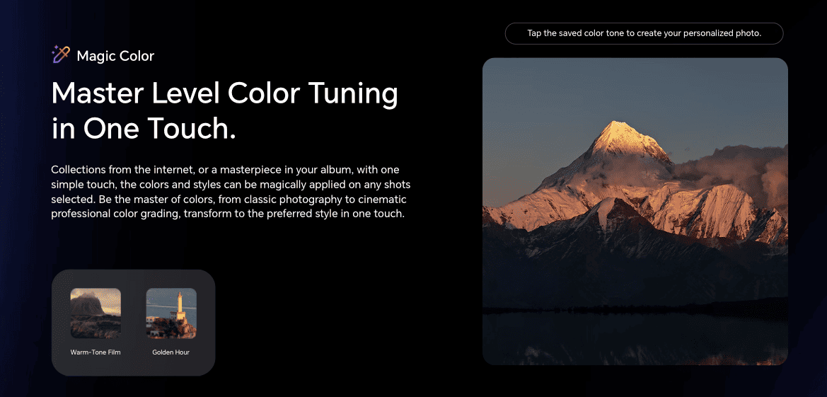 honor magic8 pro color tuning tech