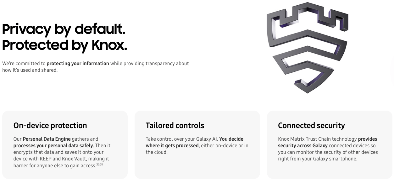 galaxy s26 ultra privacy