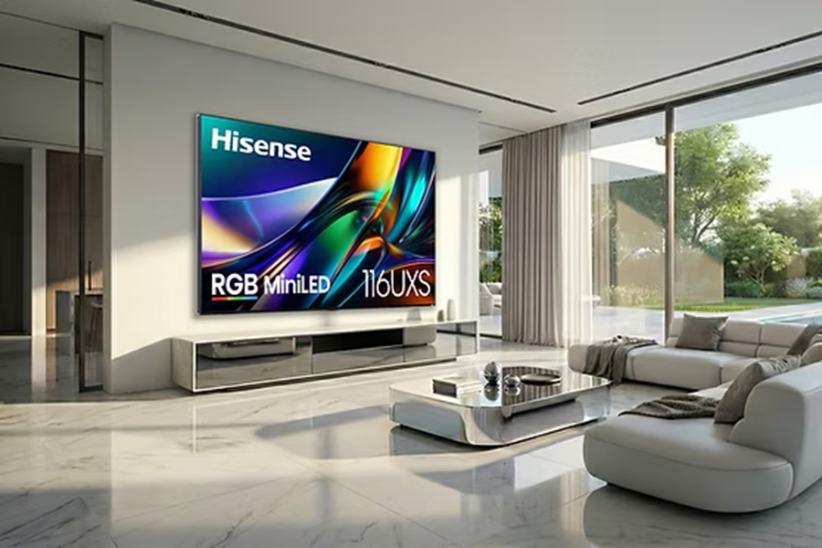 hisense global no 1 100 inches tv