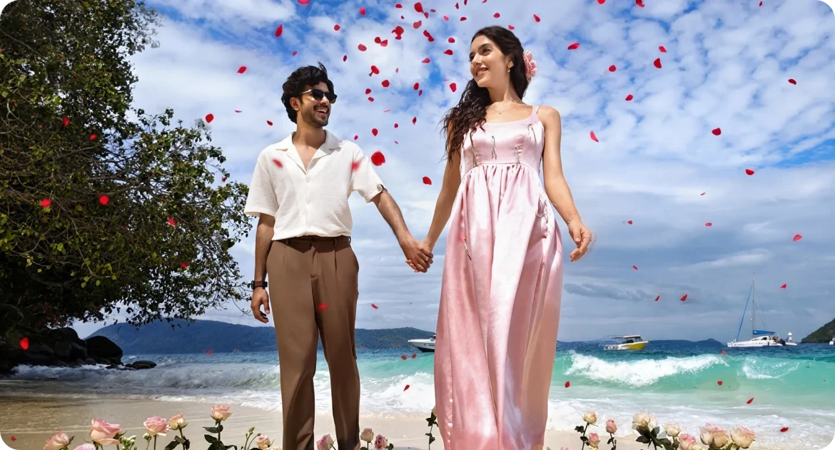 portrait taken with vivo v70 v70 elite featuring ai petal shower portrait 2.png