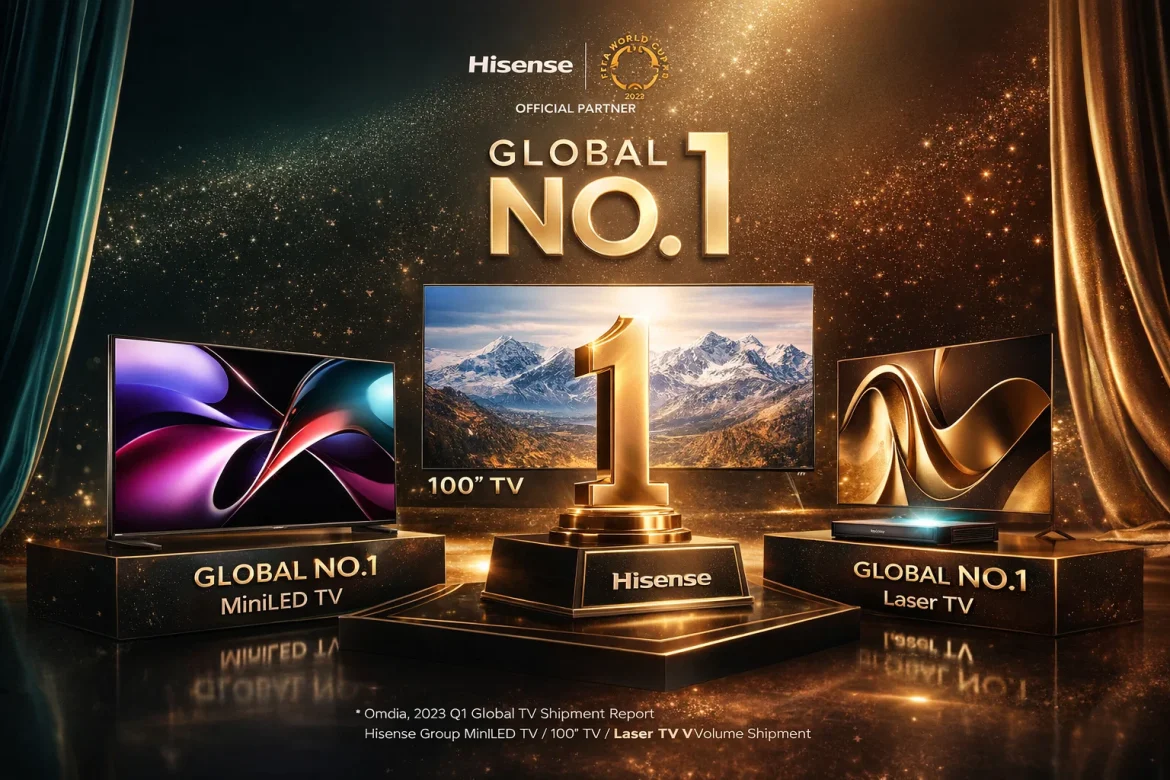 the world's biggest tvs, led by one brand hisense