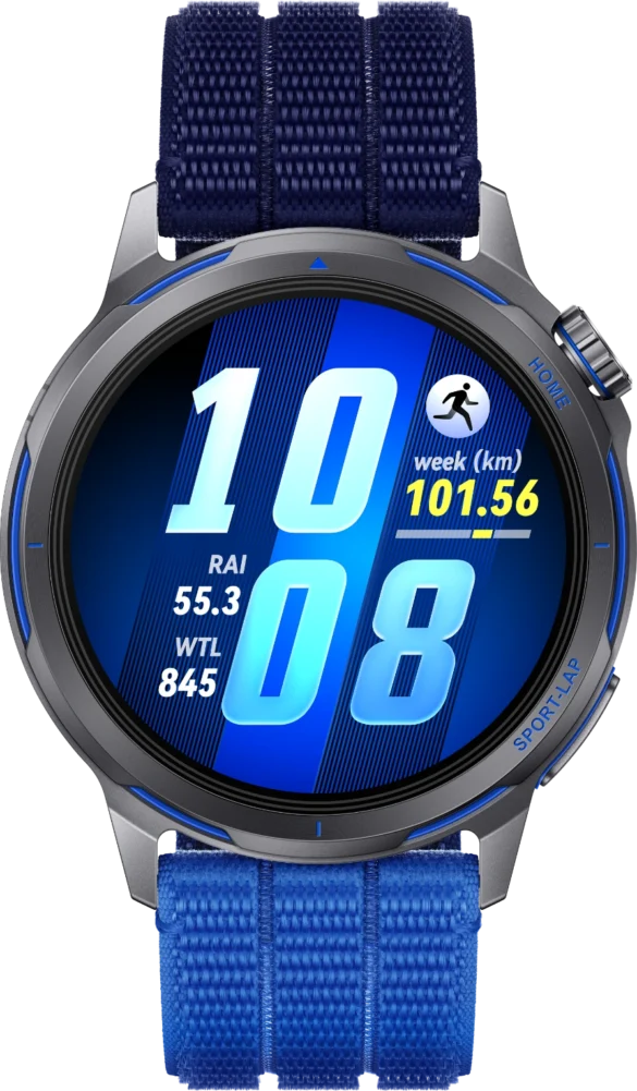 huawei watch gt runner 2 airdry woven strap blue front