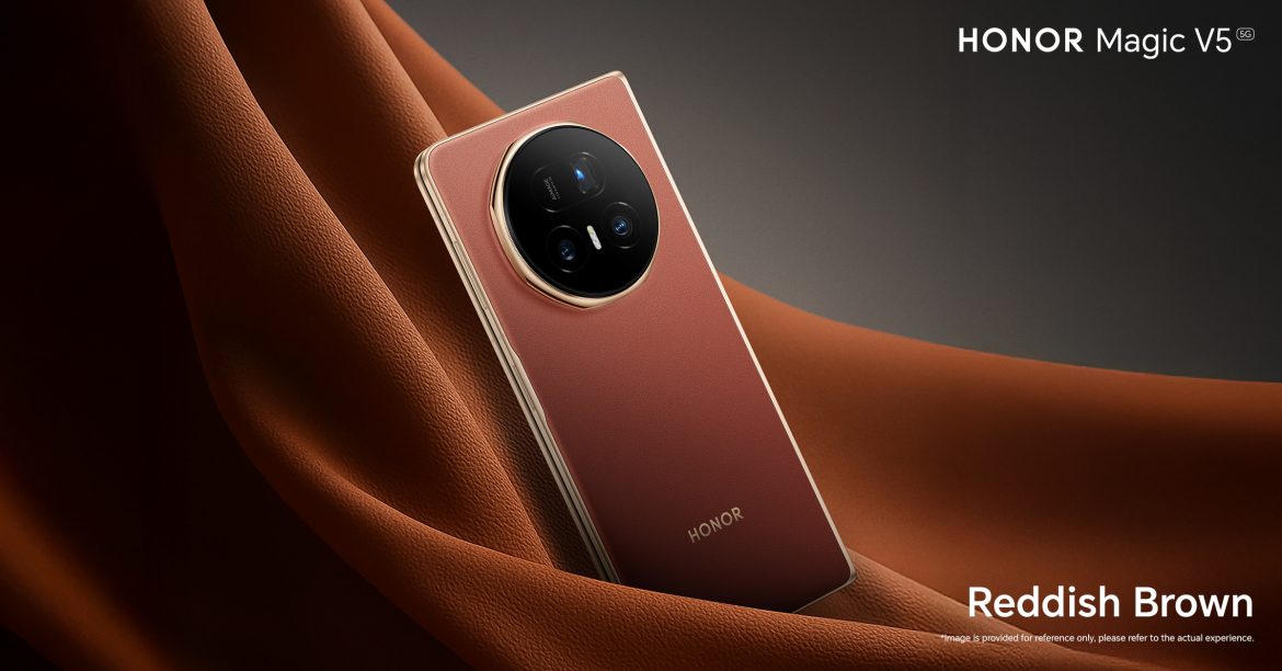 HONOR Magic V5: Charge Less. Work More.