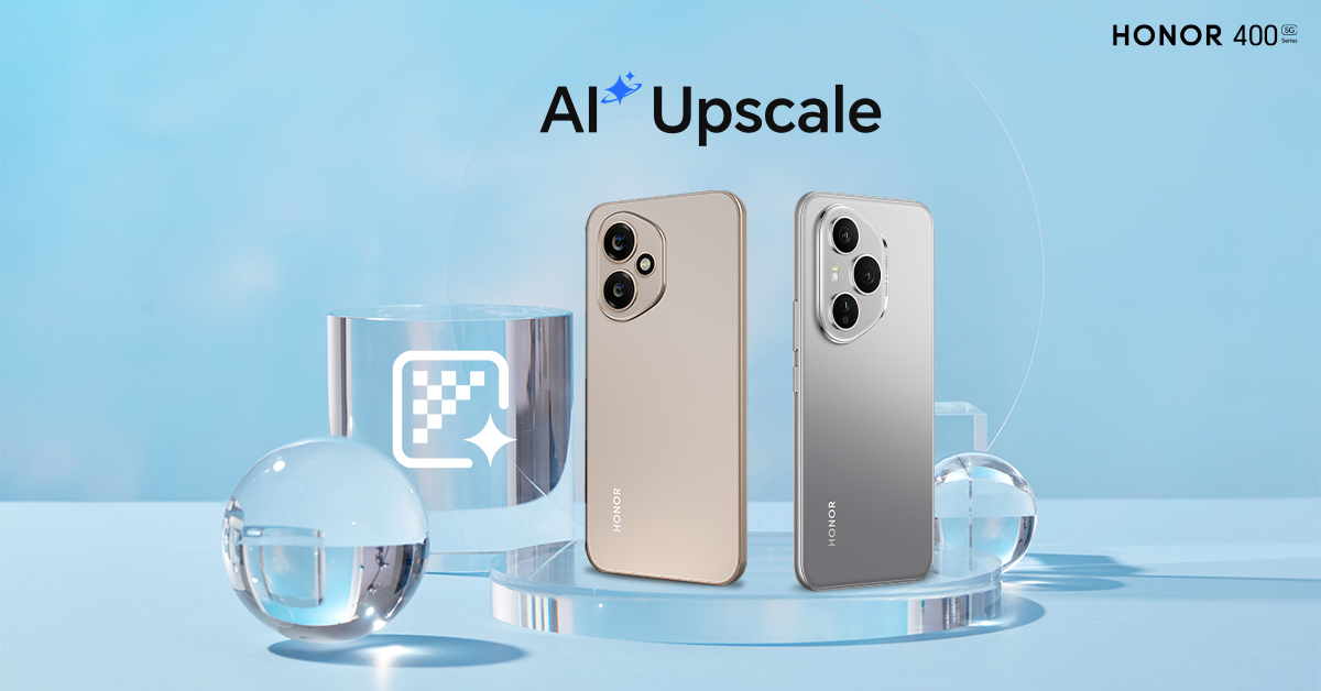 HONOR 400 Series AI Upscale