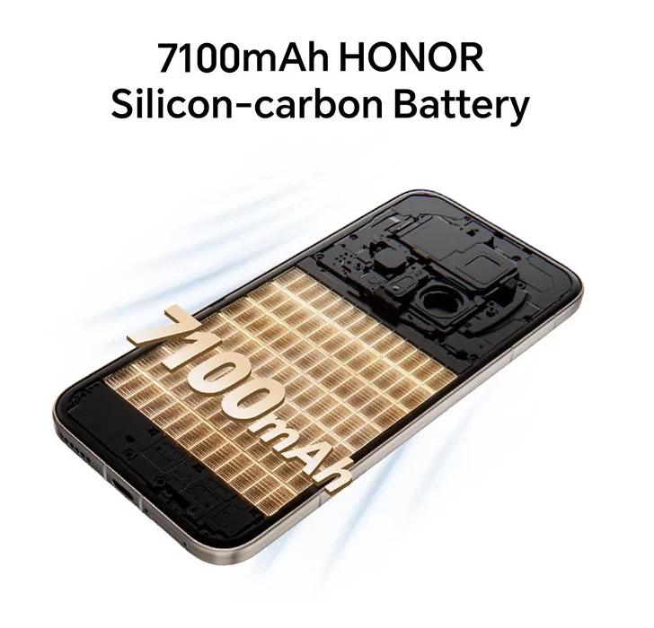 HONOR Magic 8 Pro 7100mAH battery