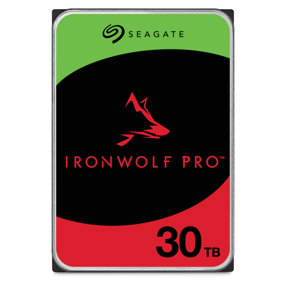 IronWolf-Pro-30TB_Front_High-Res-3000x3000px التكنولوجيا الكامنة: Mozaic 3+™ وHAMR