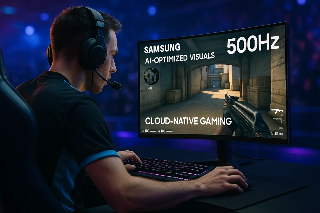 AI-driven displays will optimize visuals per game. 