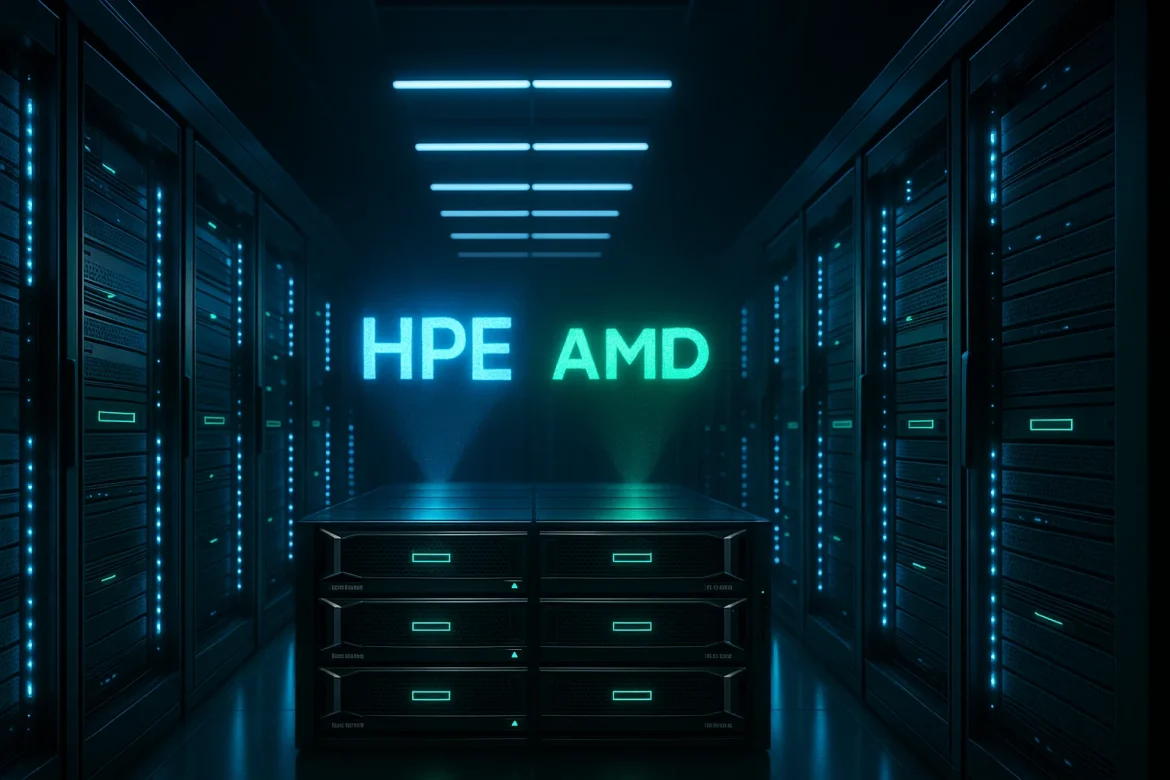 HPE + AMD Unveil Saudi Servers Powering Vision 2030