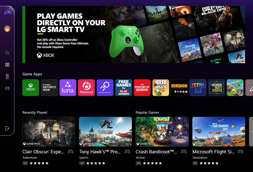LG’s Gaming Portal: More Than Just a TV Feature