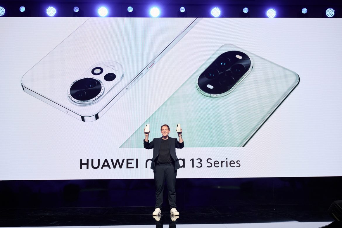 Huawei Q4 product launch showcasing Mate X6, nova 13 series, FreeBuds Pro 4, and MatePad 11.5.