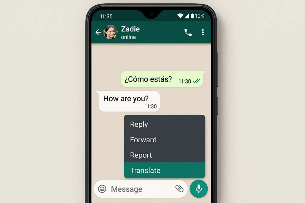 WhatsApp built-in translation,How to use WhatsApp translation,WhatsApp translation for business,WhatsApp translation vs Google Translate,WhatsApp global communication tool,WhatsApp multilingual conversations,WhatsApp privacy translation,WhatsApp message translation feature,WhatsApp translate chats Android,WhatsApp translation iPhone