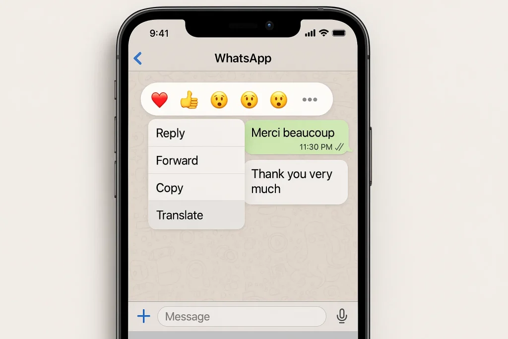 WhatsApp built-in translation,How to use WhatsApp translation,WhatsApp translation for business,WhatsApp translation vs Google Translate,WhatsApp global communication tool,WhatsApp multilingual conversations,WhatsApp privacy translation,WhatsApp message translation feature,WhatsApp translate chats Android,WhatsApp translation iPhone